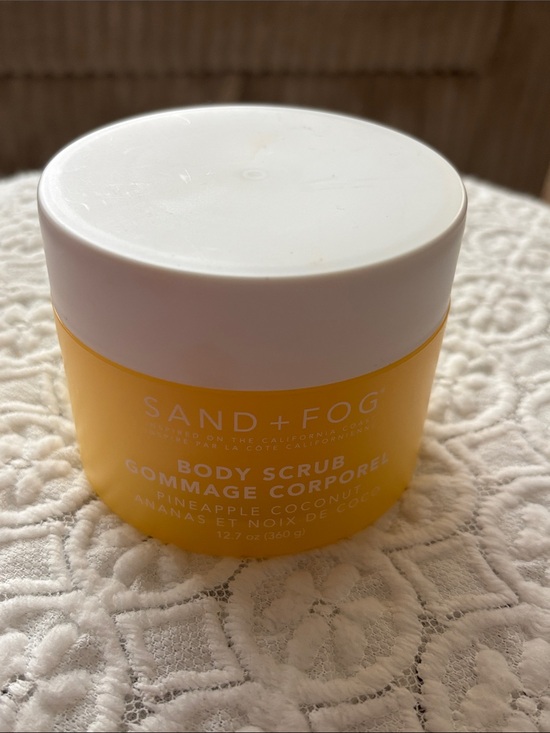 Sand + Fog Other - SAND + FOG Pineapple Coconut Body Scrub — Yellow